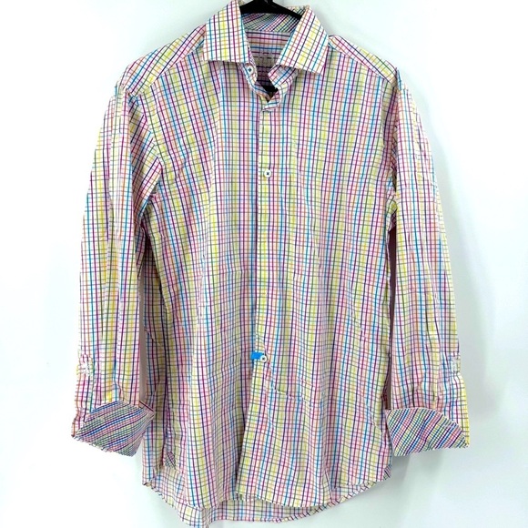 Bugatchi Longsleeve Luxury Longsleeve Button Down Shirt. - Picture 1 of 8